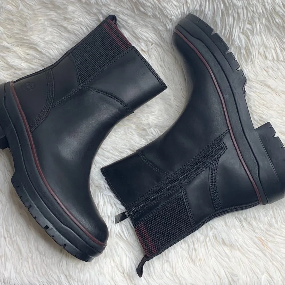 Timberland women’s‎ Malynn waterproof side up winter boots size 5.5
